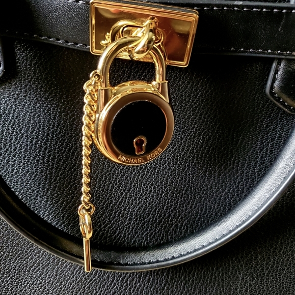 Michael Kors black leather satchel - Picture 3 of 10